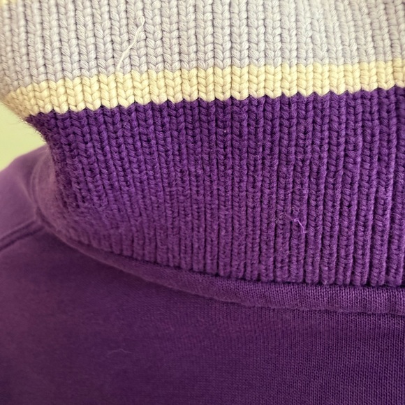 Lululemon Perfectly Oversized Ringer Funnel-Neck Half Zip College Purple - Picture 6 of 7